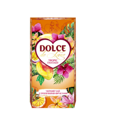 Чай "DOLCE" 25ф/п*2г чорн."Tropic Fantasy Cream" (конверт)_15 шт/ящ